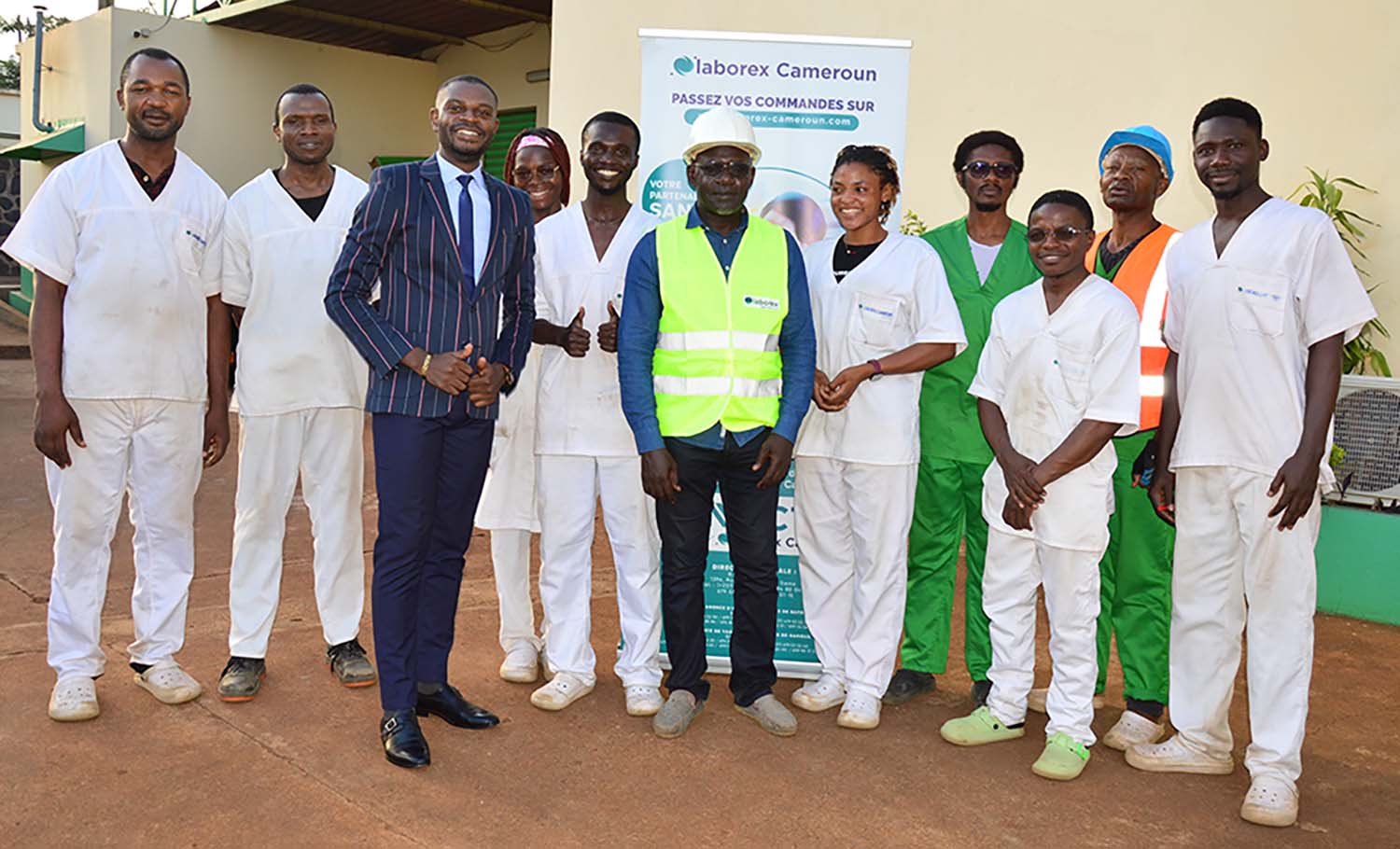 Equipe de Laborex CAMEROUN à BAFOUSSAM