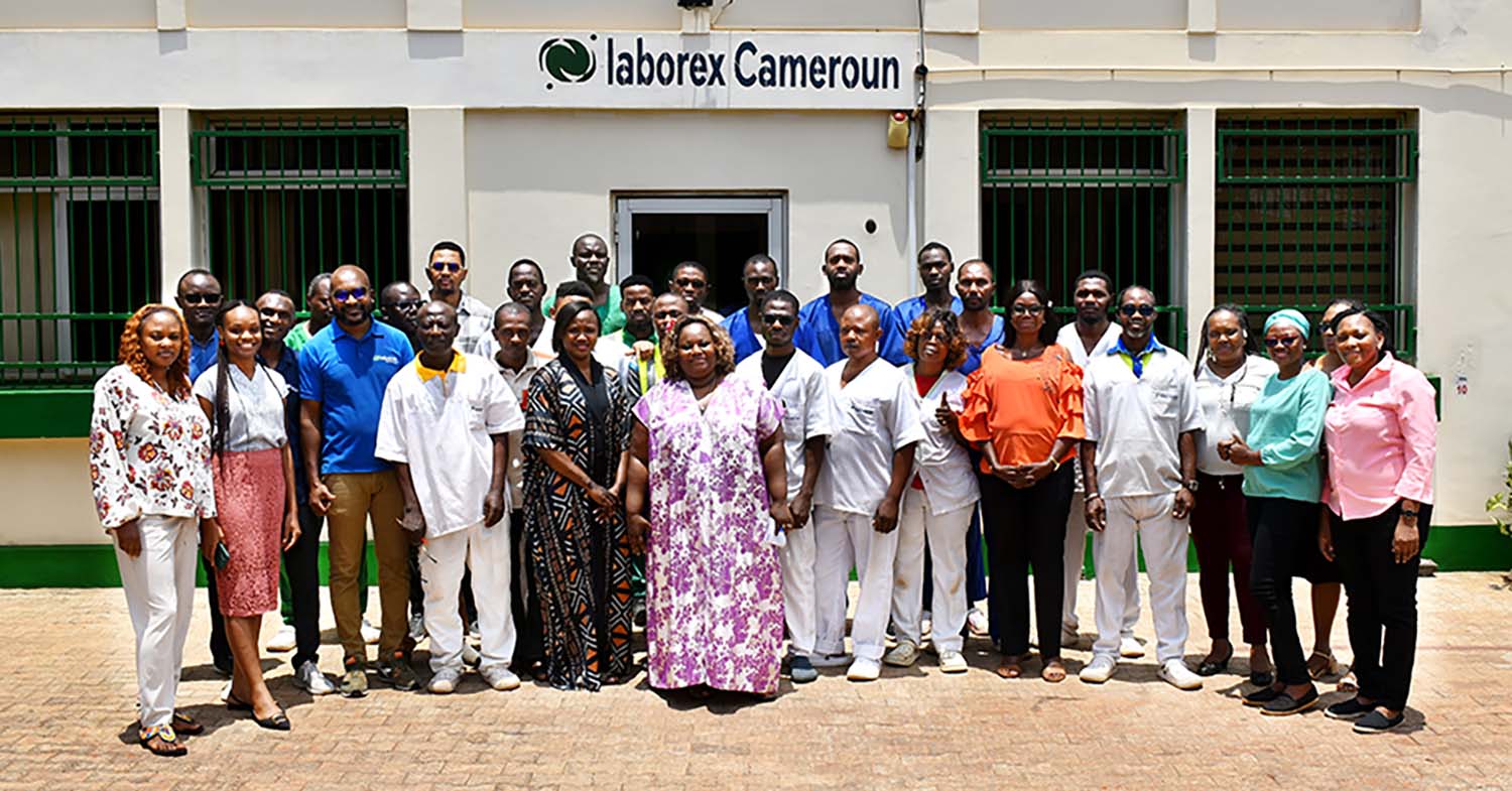 Equipe de Laborex CAMEROUN à YAOUNDE